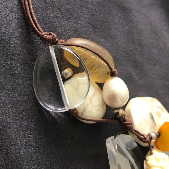 Silpada Mixed Stone Cluster Necklace - Picture 9 of 10